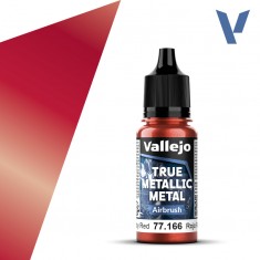 True Metallic Metal Base Colour for Airbrush - Ruby Red (18ml)