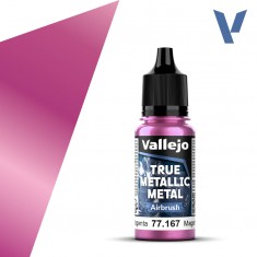 True Metallic Metal Base Colour for Airbrush - Crimson Magenta (18ml)