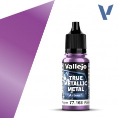 True Metallic Metal Base Colour for Airbrush - Amethyst Purple (18ml)