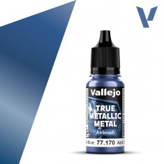 True Metallic Metal Base Colour for Airbrush - Ultramarine Blue (18ml)