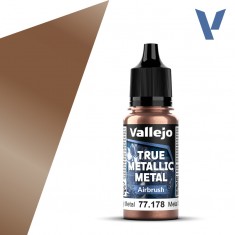True Metallic Metal Base Colour for Airbrush - Rusty Metal (18ml)
