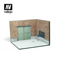 1/35 Factory Gate (27.5x27.5x20.5 cm / 10.82x10.82x8.07 in)