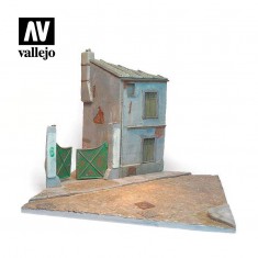 1/72 French Street (14x14x13.5 cm / 5.51x5.51x5.31 in)