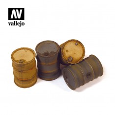 1/35 German Fuel Drums #2 (4pcs)