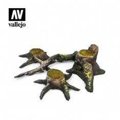 1/35 Stumps with Roots (4pcs)