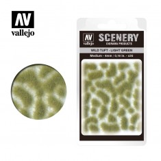 Wild Tuft - Light Green (medium: 4mm/0.16in, 35pcs)