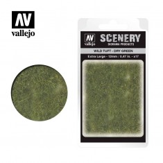 Wild Tuft - Dry Green Extra (large: 12mm/0.47in, 17pcs)