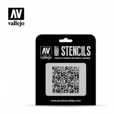 Masking Stencils for 1/72 Aircraft Weathered Paint Texture Pattern