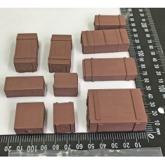 1/20 - 1/16 Universal/Generic Crates Set #1 (10pcs)