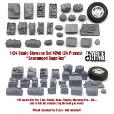1/24 Universal Gear #8 (24pcs) ''Scavanged Supplie For Zombie Apocolypse''