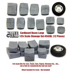 1/24 Universal Gear ''Carboard Boxes Large'' (12pcs)