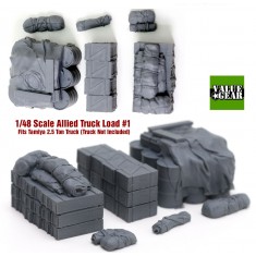 1/48 Allied 2.5 Ton Truck Load Stowage Set #1 for Tamiya kits