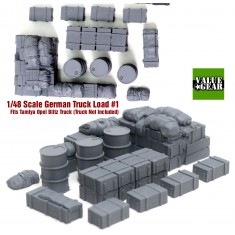 1/48 German Opel Blitz Truck Load Stowage Set #1 for Tamiya kits