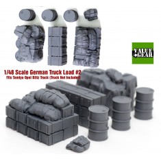 1/48 German Opel Blitz Truck Load Stowage Set #2 for Tamiya kits