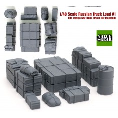1/48 Russian GaZ Truck Load Stowage Set #1 for Tamiya kits