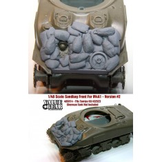 1/48 M4A1 Sandbag Front Version #2 for Tamiya kit #32523