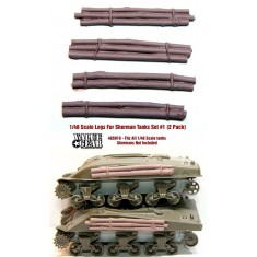 1/48 Sherman Tanks Logs Set #1 (2 Pack)