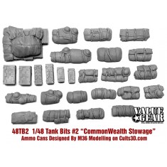 1/48 WWII Commonwealth Tank Bits (27pcs)