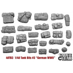 1/48 WWII German Tank Bits (25pcs)
