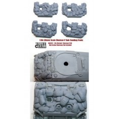 1/56 Sherman V Sandbag Fronts for Warlord Kits (4pcs)