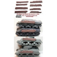 1/56 Sherman Log Sets Ver. 1 (8 bundles in 4 set)