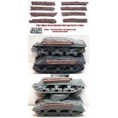 1/56 Sherman Log Sets Ver. 2 (8 bundles in 4 set)