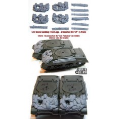 1/72 Sherman M4 Early Sandbag Fronts/logs for Armourfast kit #99001