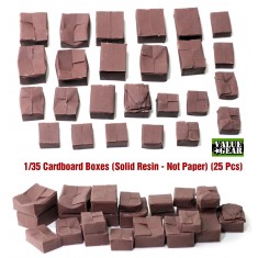 1/35 Cardboard Boxes (25pcs)