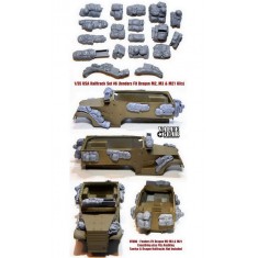 1/35 US Halftrack Stowage Set #6 for Dragon M2 M3 and M21 kits