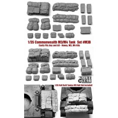 1/35 Commonwealth M3/M4 Stuart, Honey & Sherman Stowage Set