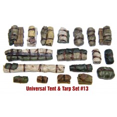 1/35 Universal Tents & Tarps Set #13 (18pcs)