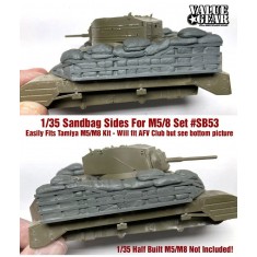 1/35 M5/M8 Sandbag Side Armour Set for Tamiya Kit
