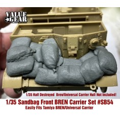 1/35 Bren/Universal Carrier Sandbag Front Armour Set for Tamiya Kit
