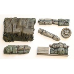 1/35 Sherman M4A3 Engine Deck & Stowage Set #3 (road wheel Not Included)