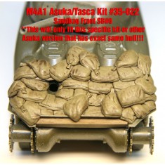 1/35 WWII Sherman M4A1 Sandbag Front Set 2 for Asuka/Tasca #35022 kit