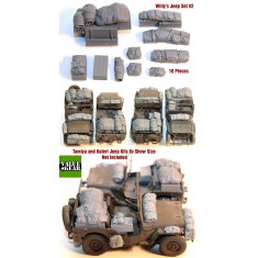 1/35 Willy's Jeep Load Set #2 for Italeri/Tamiya kits (10pcs)