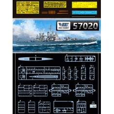 1/700 USS Cleveland CL-55 1945 [Professional Edition]