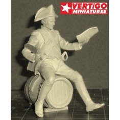 (75mm) Napoleon's Scribe 1805-1812 (1 Figure w/Base)