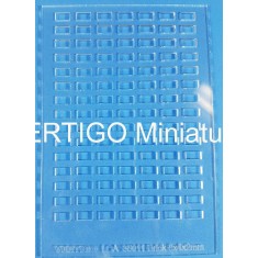 1/35 Bricks Mould (size brick: 8 x 4 x 2mm, 105pcs)