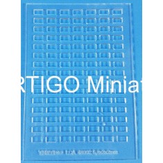 1/48 Brick Mould (size brick: 5.8 x 3 x 2mm, 105pcs)