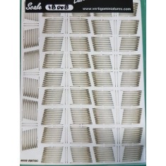 1/48 Laser-Cut Paper Grass Tufts (28pcs)