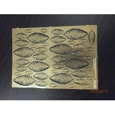 1/48 Fern Leaves - 42pcs (1 Photo-Etched Sheet)