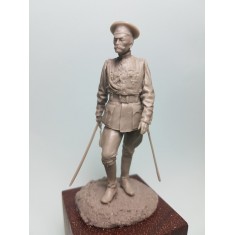 75mm WWI Russian General Staff Officer Figure (Resin)