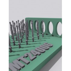 1/24 Type F, Albatros Type Aircraft Rigging Turnbuckles (50pcs, 3D Printed)
