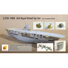 1/350 HMS Ark Royal 1939 Aircraft Carrier Detail-up set for Trumpeter kit #65307