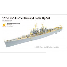1/350 USS CL-55 Cleveland Detail-up Set for Very Fire #VF350920