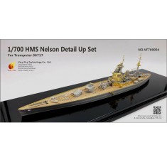 1/700 HMS Nelson 1939 Detail-up set for Trumpeter kit #06717