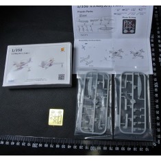 1/350 USN Curtiss SC-1 Seahawk Scout Seaplane (4 aircrafts)