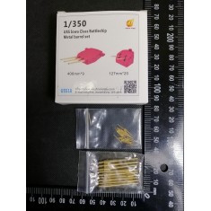 1/350 US Navy IOWA Gun Barrels (406mm x9, 127mm x20)