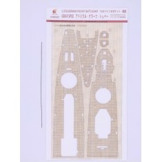 1/350 German "Admiral Graf Spee" Pocket Battleship Wooden Deck for Trumpeter kit #05361